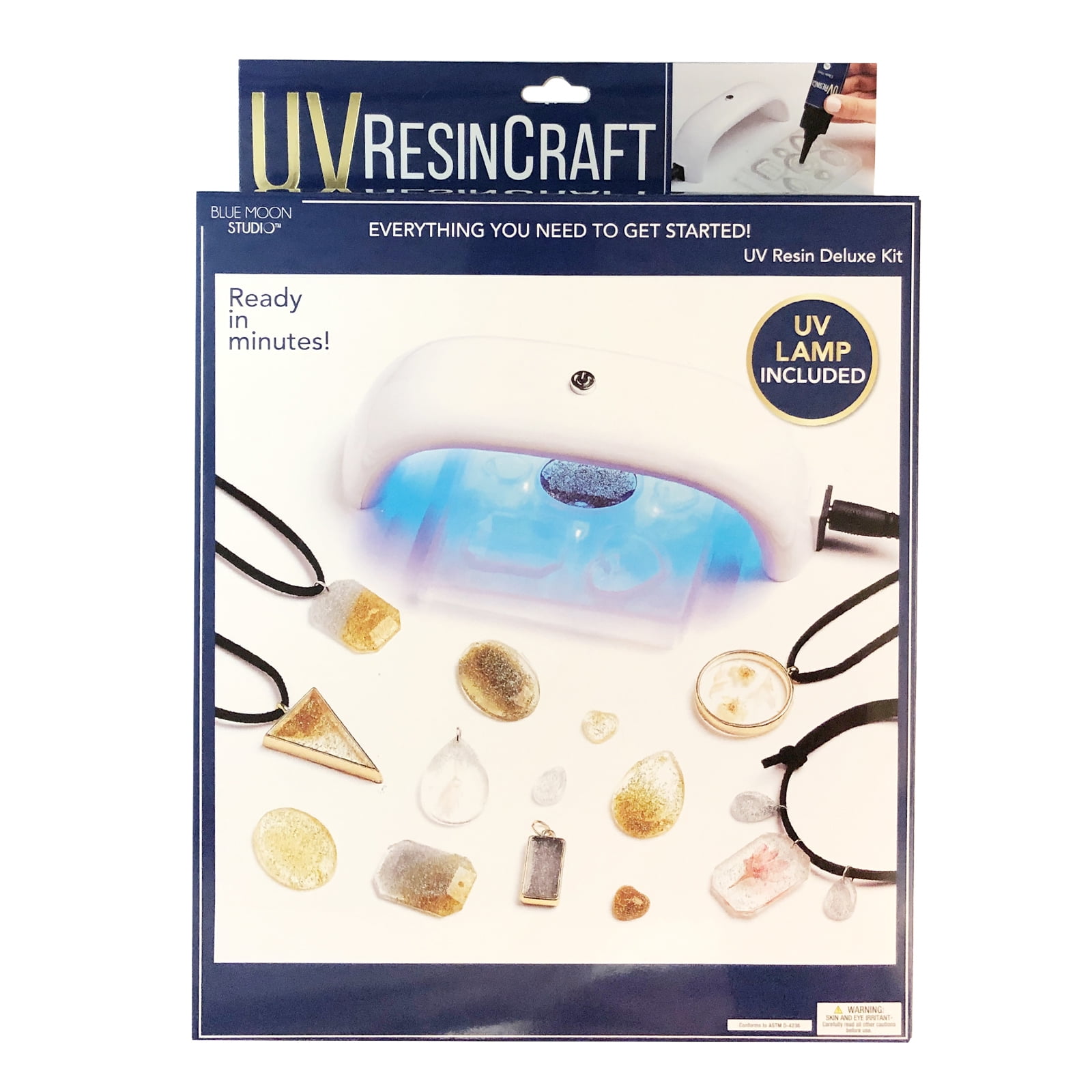 Blue Moon Studio UV Resin Craft Deluxe Starter Kit