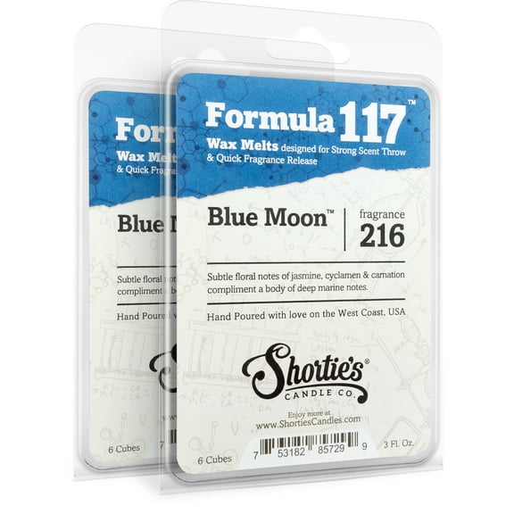 Blue Moon Wax Melts Multi Pack - Highly Scented + Natural Oils - Shortie's Candle Company