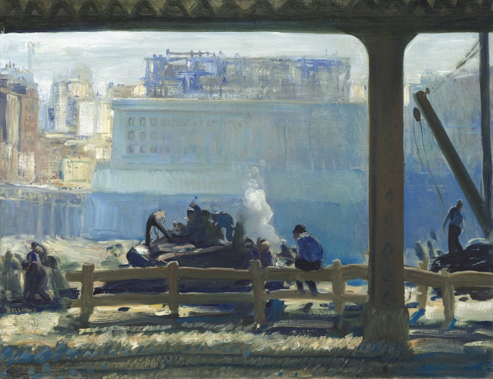 Blue Morning Canvas Art - (36 x 24)