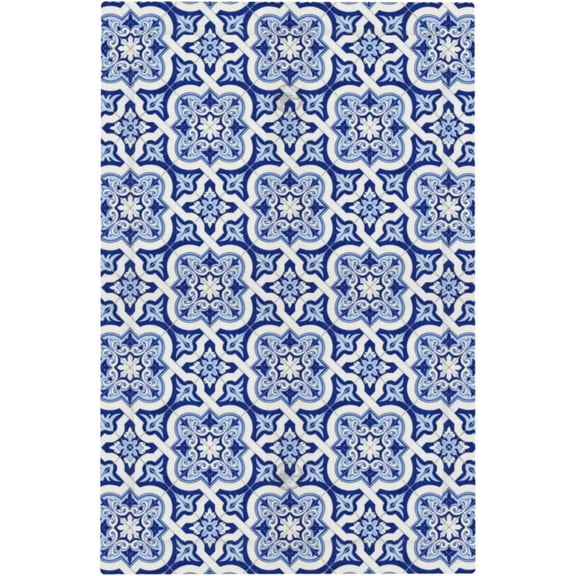 Blue Moroccan Portuguese Ceramic Tile Outlet Covers Wall Plate Decorative Light Switch Cover Plate Standard Size Outlet Cover 1 Gang Wall Plates Plug Covers Switch Plates For Bathroom