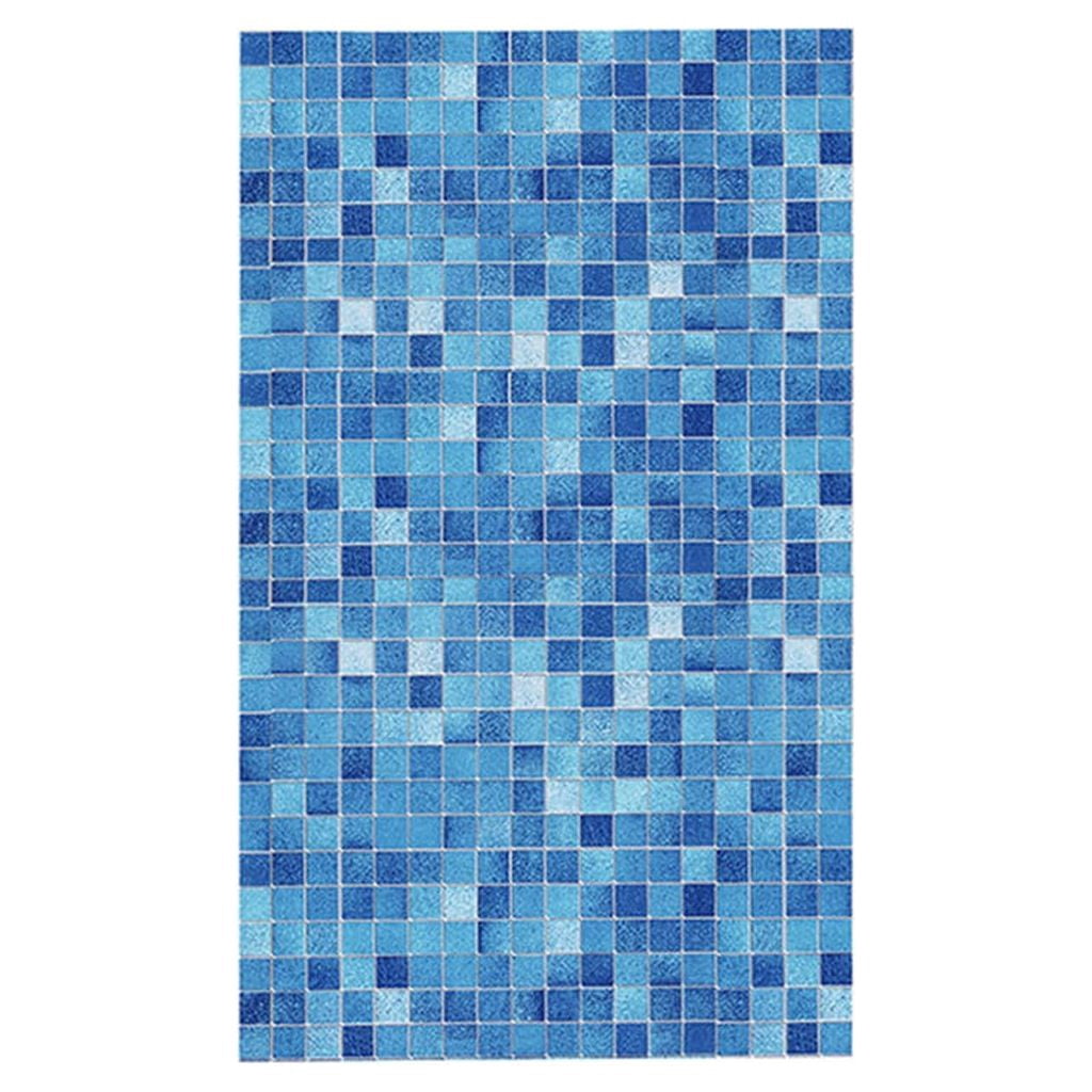 Blue Mosaic Wallpaper Peel and Stick Wallpaper Self Adhesive Removable
