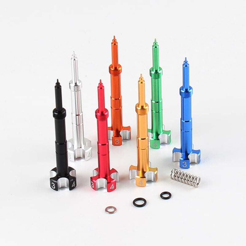 Blue Motorcycle ATV FCR Carb Motor Air Carburetor Easy Adjust Fuel Mixture Screw