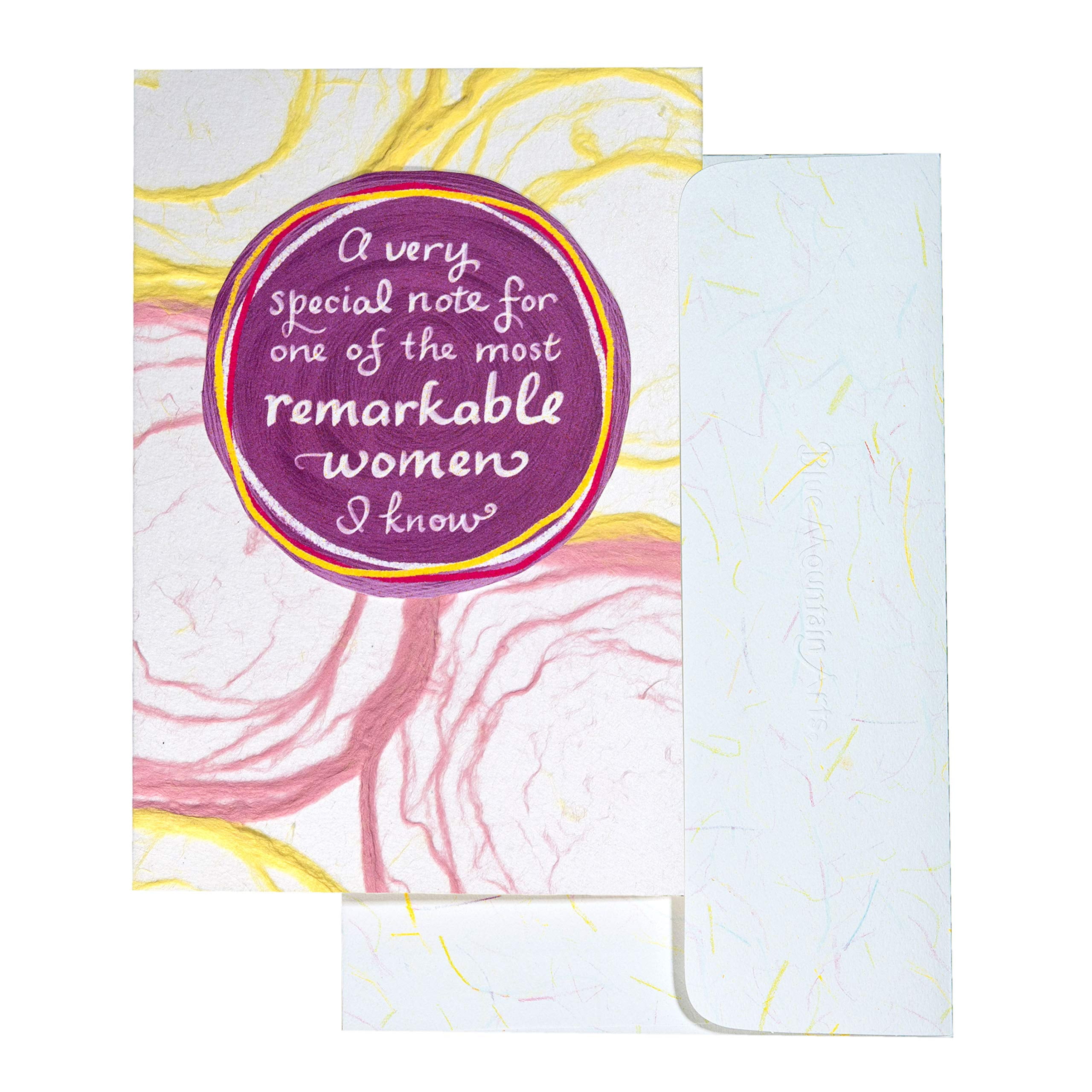 Blue Mountain Arts Greeting Card â€œA Very Special note for One of The Most Remarkable Women I
