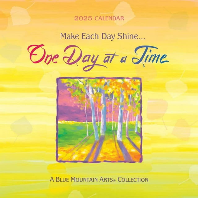 Blue Mountain Arts, Make Every Day A Positive One 2025 Wall Calendar