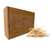 Blue Mountain Hay Organic Bedding Straw 5 lb   USDA Certified Organic, Non-GMO, Chemical Free, Soft & Highly Absorbent Natural Bedding for Pet Habitats, Gardening, Composting & DIY Projects