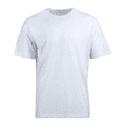 thumbnail image 1 of Blue Mountain YMK-1041 Men's Short-Sleeve T-Shirt, Ivory, Medium, 1 of 2