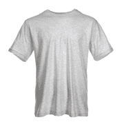 Blue Mountain YMK-1041 Mens Short Sleeve T-Shirt, Light Athletic Gray, Large