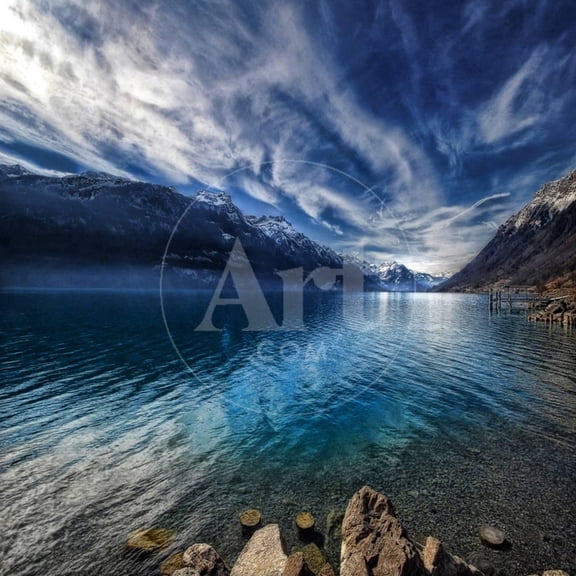 Blue Mountains, Scenic Unframed Photographic Print Wall Art by Philippe SainteLaudy Sold by ArtCom