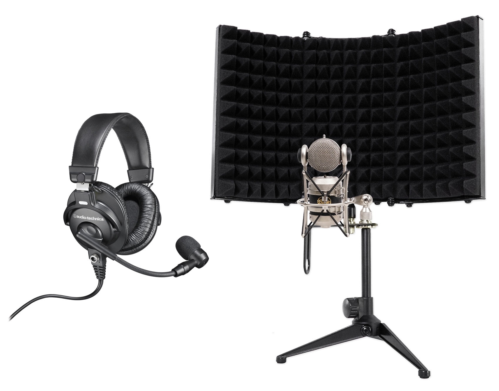 Blue Mouse Studio Condenser Recording Microphone+Audio Technica ...