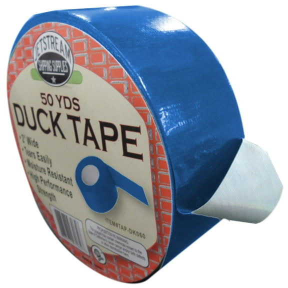 Blue Multi-Purpose Duct Tape, 2-Inch Wide x 50 Yards Long (Jetstream: TA-97063)