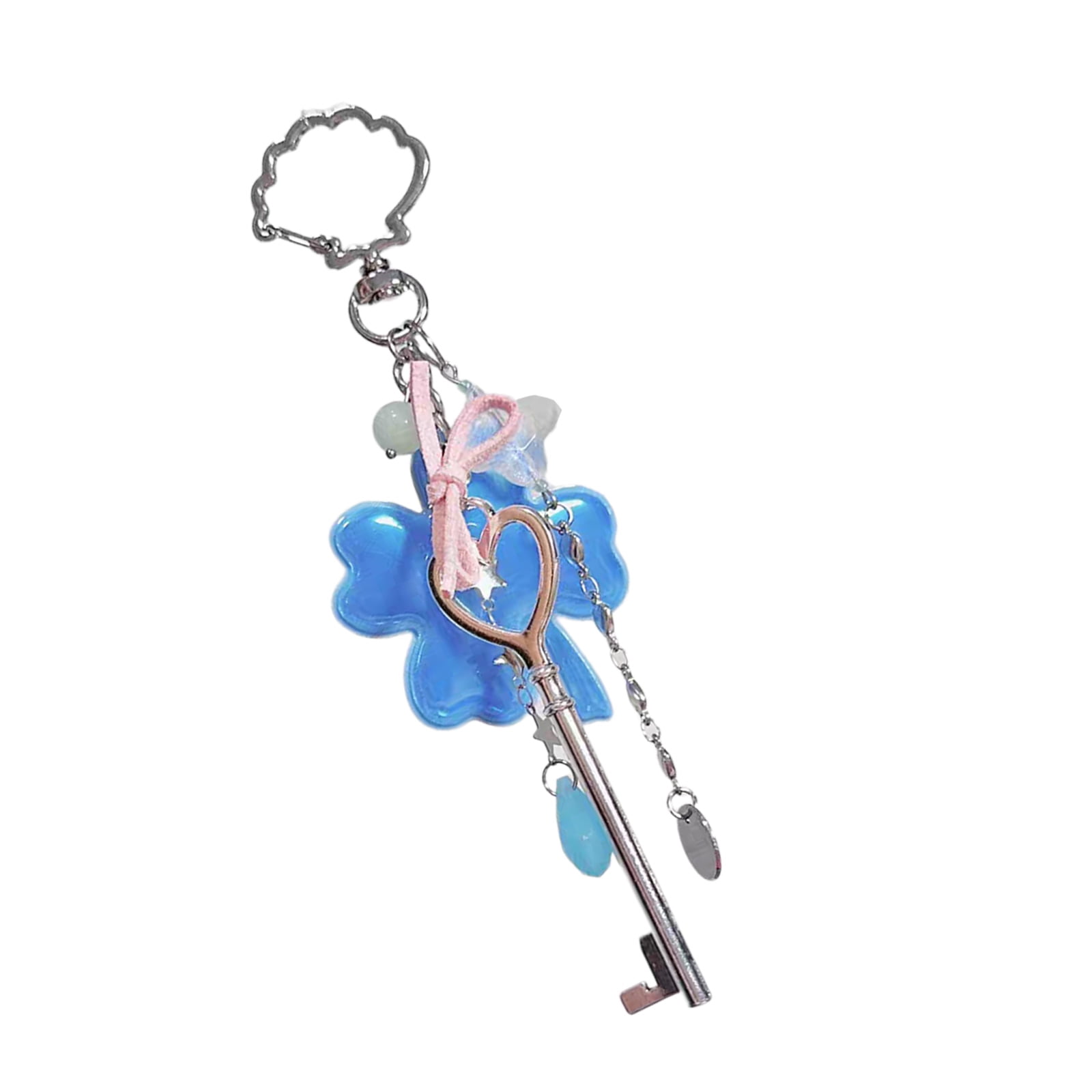 Blue Music Theme Pendant Key Rings for Teens Girls Gift Lightweight ...