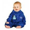 thumbnail image 1 of The Costume Center Blue NASA Flight Suit Halloween Costume Romper (6-12ms), 1 of 6
