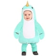 thumbnail image 1 of Blue Narwhal Baby Costume, 1 of 3