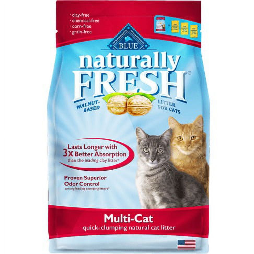Blue Naturally Fresh MultiCat Clumping Cat Litter, 26 Lb