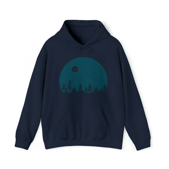 Blue Nature Unisex Heavy Blend Hooded Sweatshirt