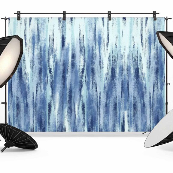Blue Navy Nostalgia Pencil Touches Photography Backdrop 7x5FT, Gradient Lines Overlay Photo Backdrops, Background for Photography Studio Photo Studio Background, Back Drop for Photoshoot
