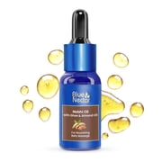 Blue Nectar 21-Herb Navel Oil with Ghee & Almond Oil | Ayurveda Natural Nabhi Oil for Belly Button Massage & Daily Wellness Ritual | 100% Natural & Herbal Belly Button Oil 0.33 Fl Oz