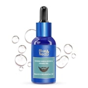 Blue Nectar Beard & Moustache Oil for Men with Ayurvedic Herbs, Lightweight Non-Greasy Beard Oil for Soft & Healthy-Looking Beard Hair, 1 fl oz