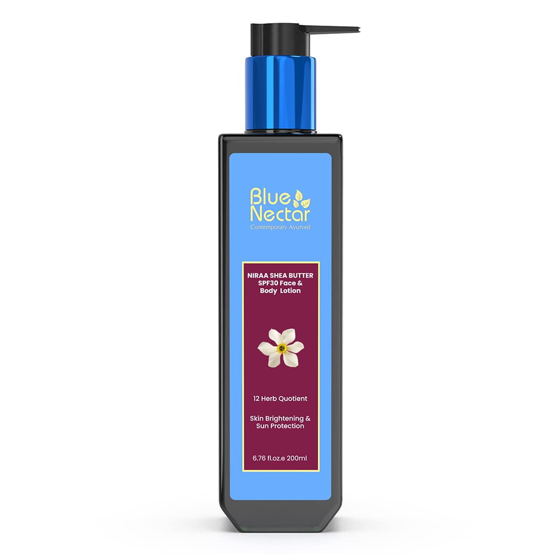 Blue Nectar Cocoa Butter Nargis Body Sunscreen Lotion with SPF 30 PA ++ No Parabens, Silicones