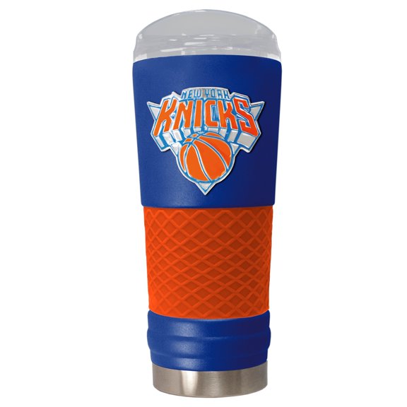 Blue New York Knicks 24oz. Powder Coated Draft Travel Mug