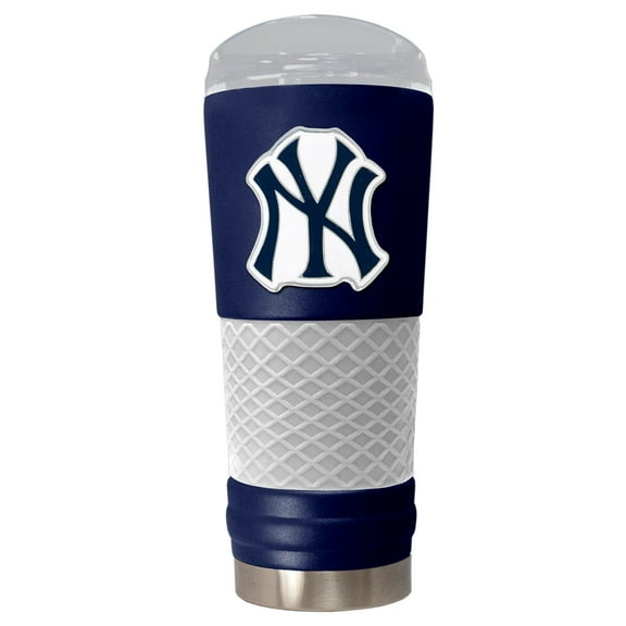 Blue New York Yankees 24oz. Powder Coated Draft Travel Mug