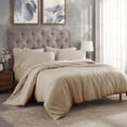 thumbnail image 1 of Blue Nile Mills Guillen Modern Farmhouse Medallion Indoor Area Rug , Twin , Tan, 1 of 11