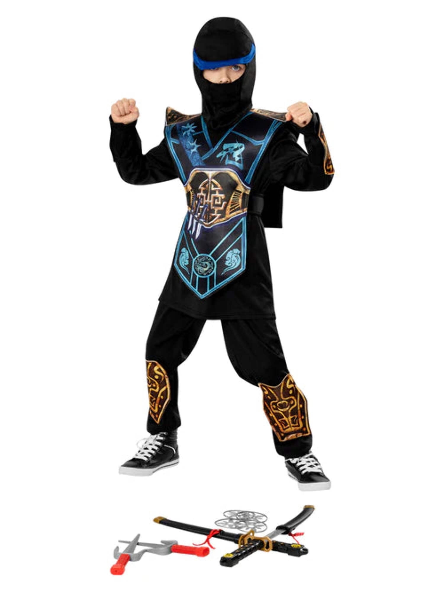 Blue Ninja Costume Kids Sub Zero Mortal Kombat Blue Ninja Costume Kids Sub Zero Mortal Kombat