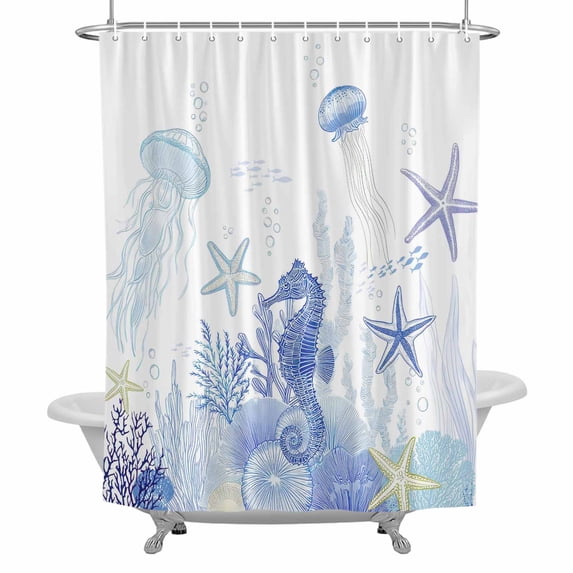 Coastal Coastal Bathroom Decor photo