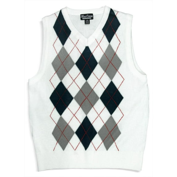 Blue Ocean Boys Argyle Vest (sv-255 Boys)