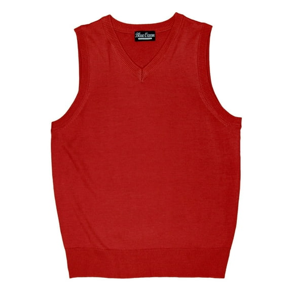 Blue Ocean Boys Solid Sweater Vest (sv-243 Boys)