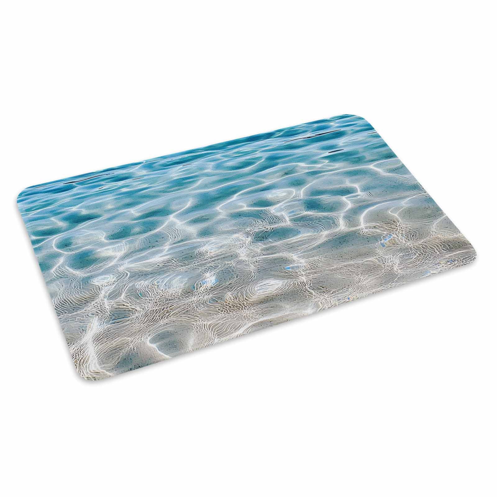Mat Ripple Blue Ocean Doormat Outdoor Entrance 16
