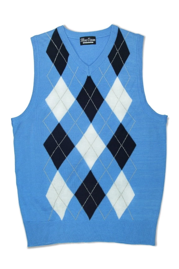 Kids Argyle Sweater Vest (sv-255 Kids)