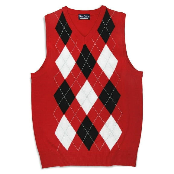Blue Ocean Kids Argyle Sweater Vest (sv-255 Kids)