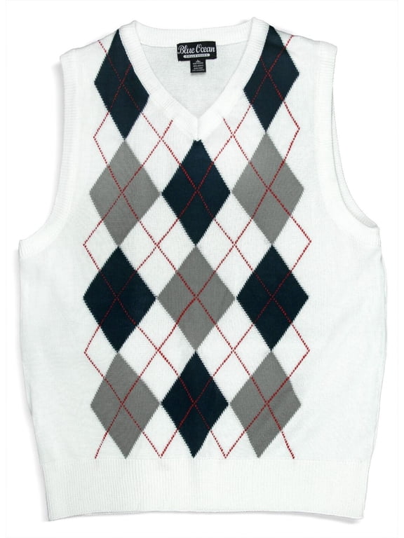Kids Argyle Sweater Vest (sv-255 Kids)