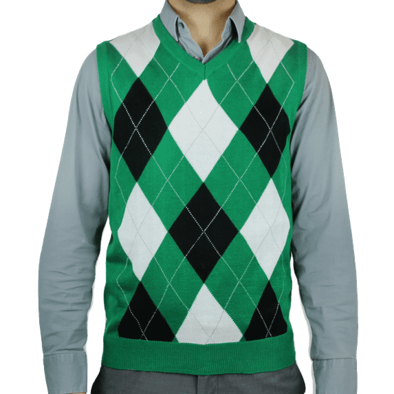 Blue Ocean Mens Argyle Sweater Vest (sv-255)