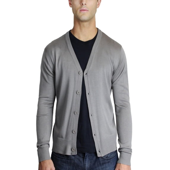 Blue Ocean Mens Cardigan Sweater (sw-249)