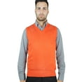 thumbnail image 1 of Blue Ocean Mens Solid Sweater Vest (sv-243), 1 of 13