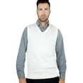thumbnail image 1 of Blue Ocean Mens Solid Sweater Vest (sv-243), 1 of 13