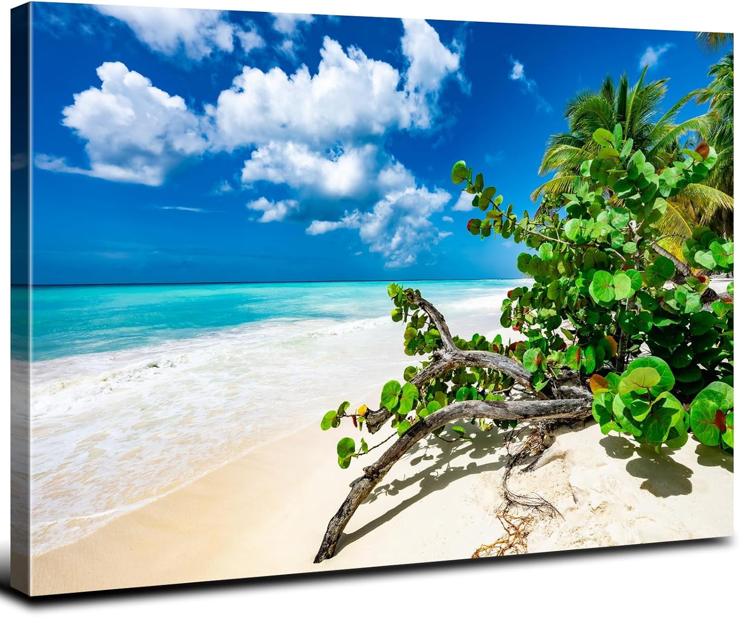 Blue Ocean Wall Art Florida Beach Pictures for Living Room Coastal ...
