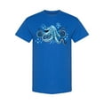 thumbnail image 1 of Blue Octopus Design T-Shirt Men -Image by Shutterstock, Male XX-Large, 1 of 2