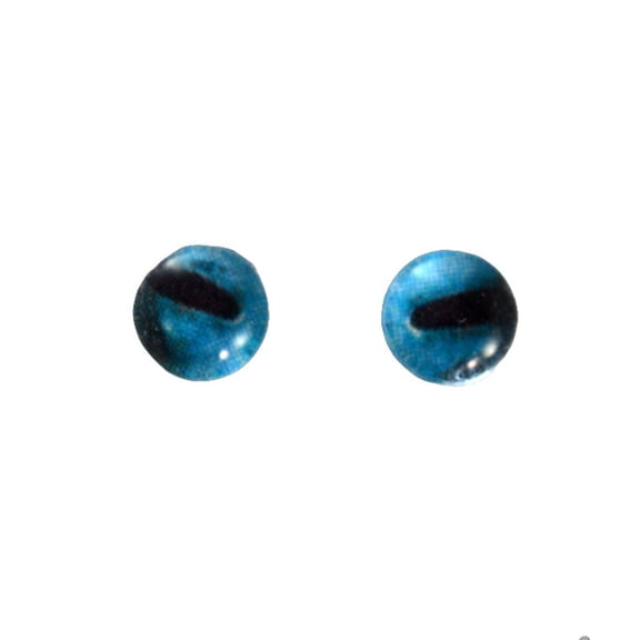 Blue Octopus Glass Eyes