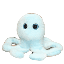 Blue Octopus Plush Stuffed Animal -9.8 '' Soft Toy Cute Plush Toy - Wild Marine Animal Birthday Gift
