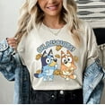 thumbnail image 1 of Blue Oh Biscuits Shirt, Blue Mom Dad T-Shirt, Blue Friends Shirt, Blue Character, 1 of 5