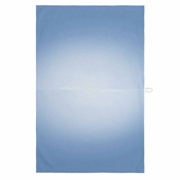 Blue Ombre 1 Pack Kitchen Towel, Water Absorbent Dish Towel, Modern Minimalist Gradient Aesthetic Decorative Hand Towels - Quick Drying Cloth for Cooking Baking, 18x28 Inch