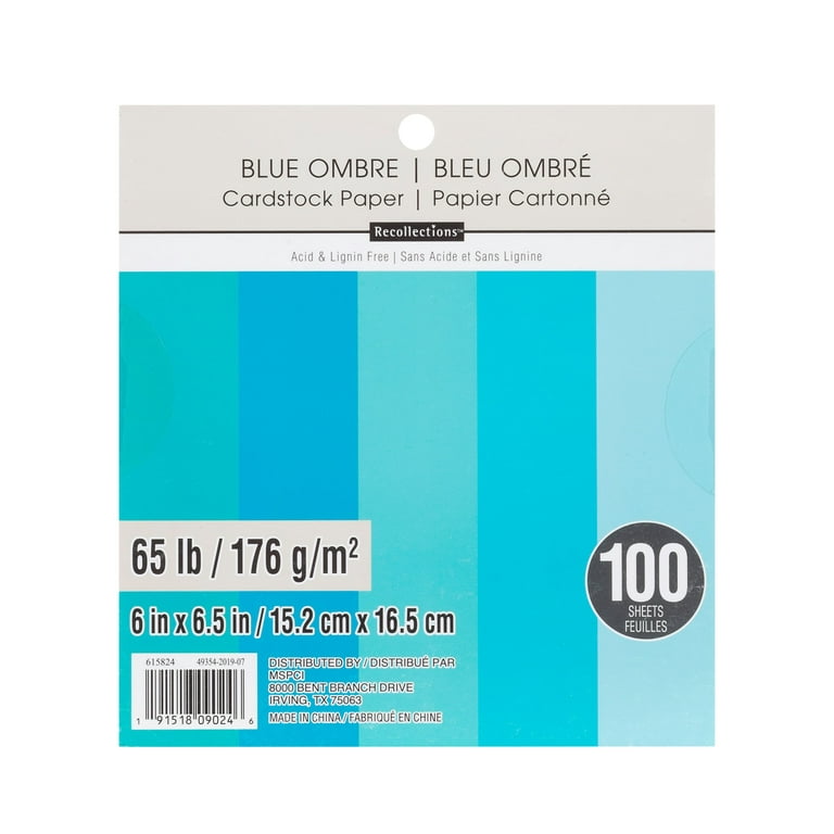 Teal Palette 12 x 12 Cardstock Paper by Recollections™, 100 Sheets, Michaels