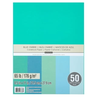 Astrobrights Color Cardstock, 65lb, 8 1/2 x 11, Blast-Off Blue, 250 Sheets