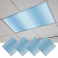thumbnail image 1 of Blue Ombre Fluorescent Light Covers, Modern Abstract Art Farmhouse Gradient Magnetic Light Covers for Ceiling Lights, Fluorescent Ceiling Shade Filters for Classroom Bedroom Office 4x2Ft x 4PCS, 1 of 8