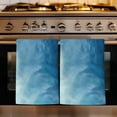 thumbnail image 1 of Blue Ombre Kitchen Towels Set of 1, Coastal Beach Modern Abstract Art Absorbent Dish Towels for Kitchen, Microfiber Hand Towel, Quick Drying Tea Towel for Cleaning Decorative Dishcloths, 1 of 7