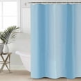 thumbnail image 1 of Blue Ombre Waterproof Fabric Shower Curtain, Modern Abstract Art Farmhouse Gradient Shower Curtain for Bathroom Curtains Bathtubs Hotel Washable Shower Curtains with 12 Hooks Small 36x78in, 1 of 6