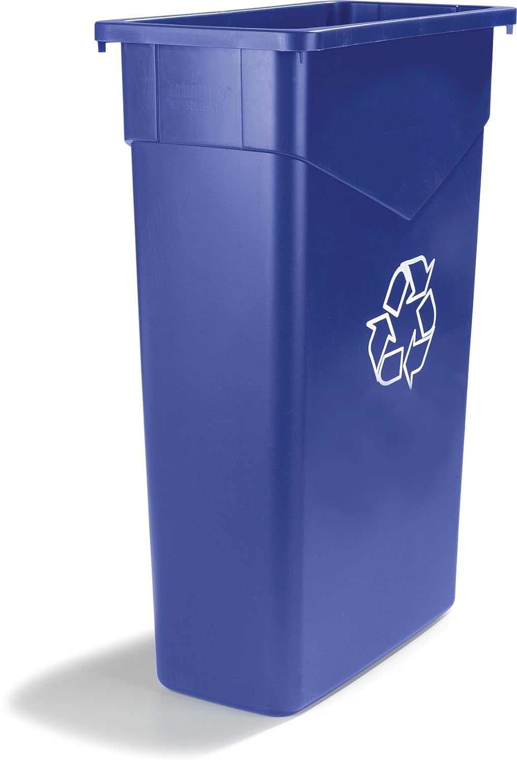 Blue OpenTop Waste Container (Slim Design, Corner Tabs)